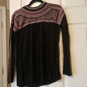 Gimmicks boho longsleeve top XS